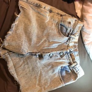 Jean shorts